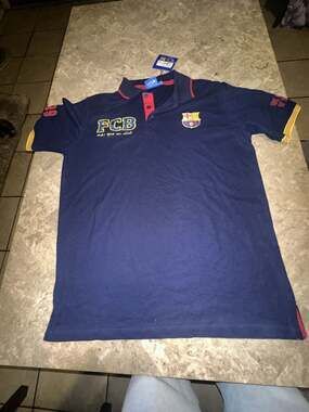 FC Barcelona FCB 'Més que un club' Official Licensed Polo Shirt